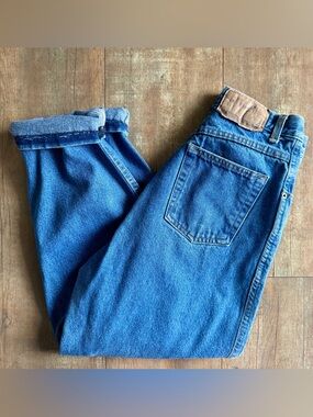 Vintage 90’s Gitano High Rise Mom Jean Straight Leg Size 8 Petite